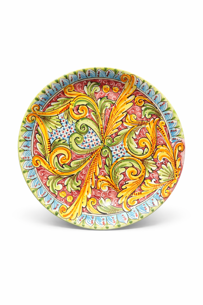 Warm Mediterranean interiors inspired by Sicilian palazzos, festive gatherings and timeless decorative artistry.